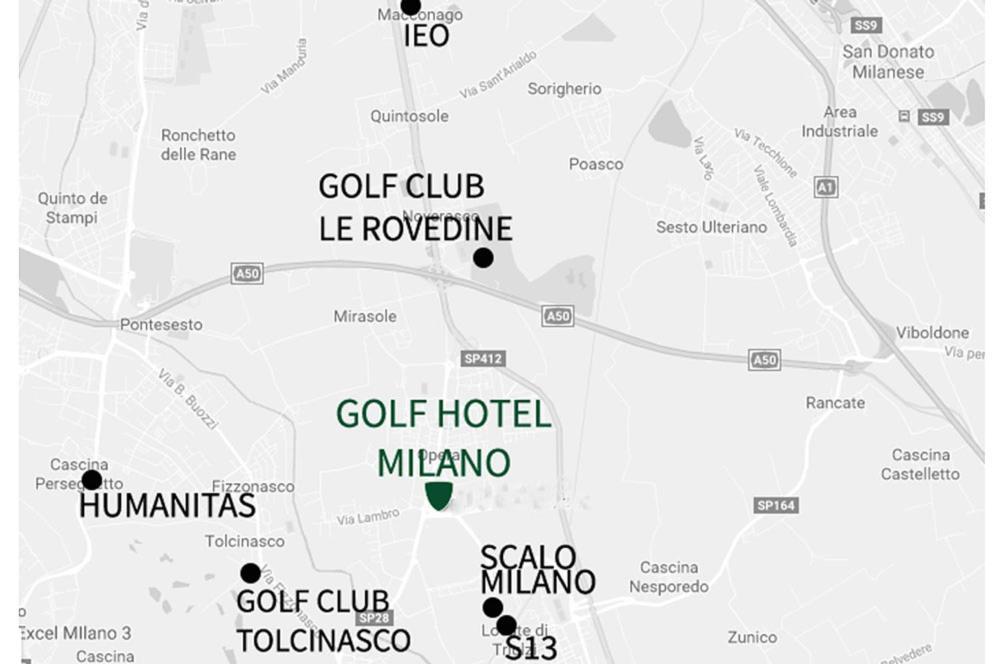 Golf Hotel Milano Opera Exteriér fotografie